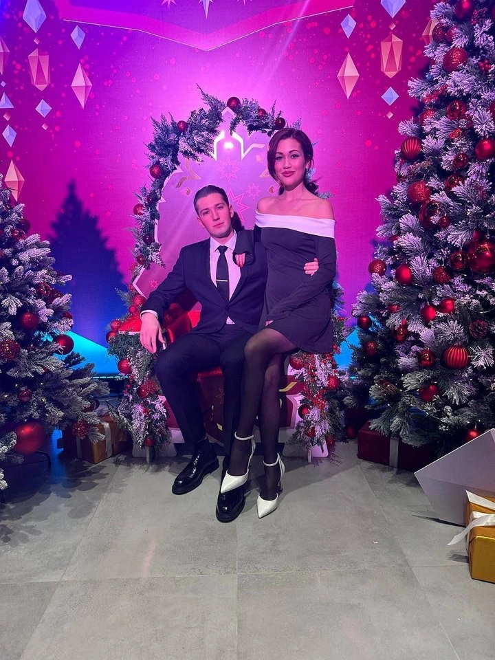 Александр Галлямов с Елизаветой Худайбердиевой Александр Галлямов с Елизаветой Худайбердиевой