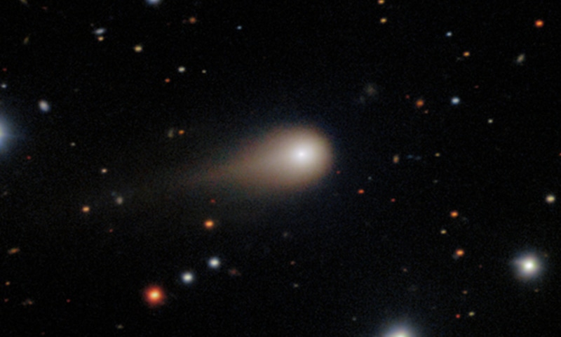 Межзвездная комета: уходящий гость Солнечной системы