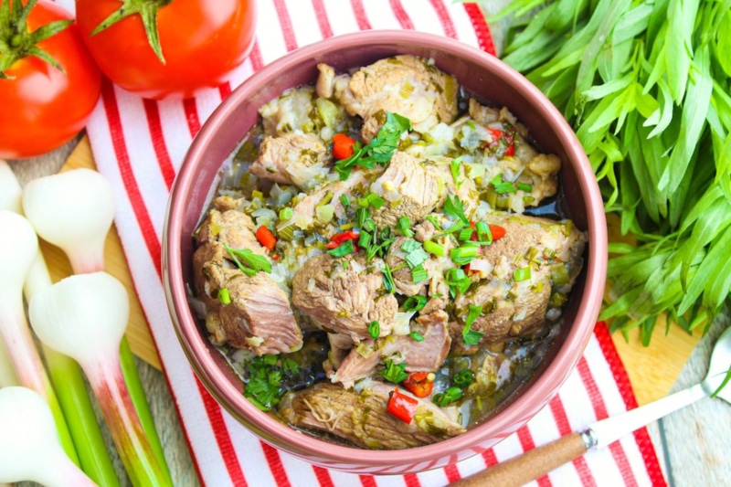 Чакапули по-грузински: ароматное рагу