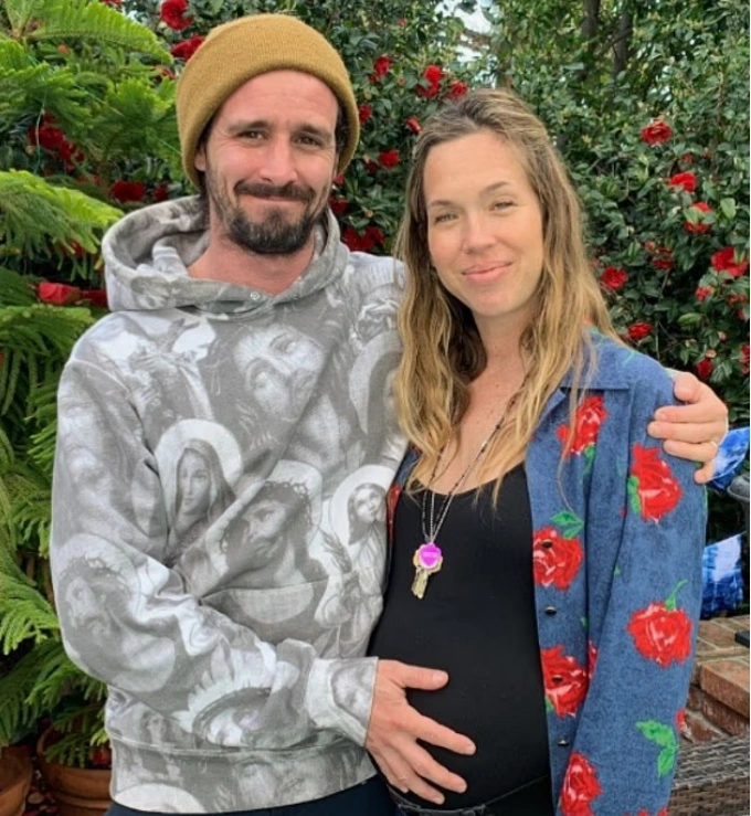 Джеймс Рэнсон с женой