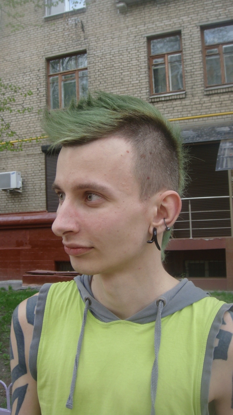 Руслан Левиев в молодости