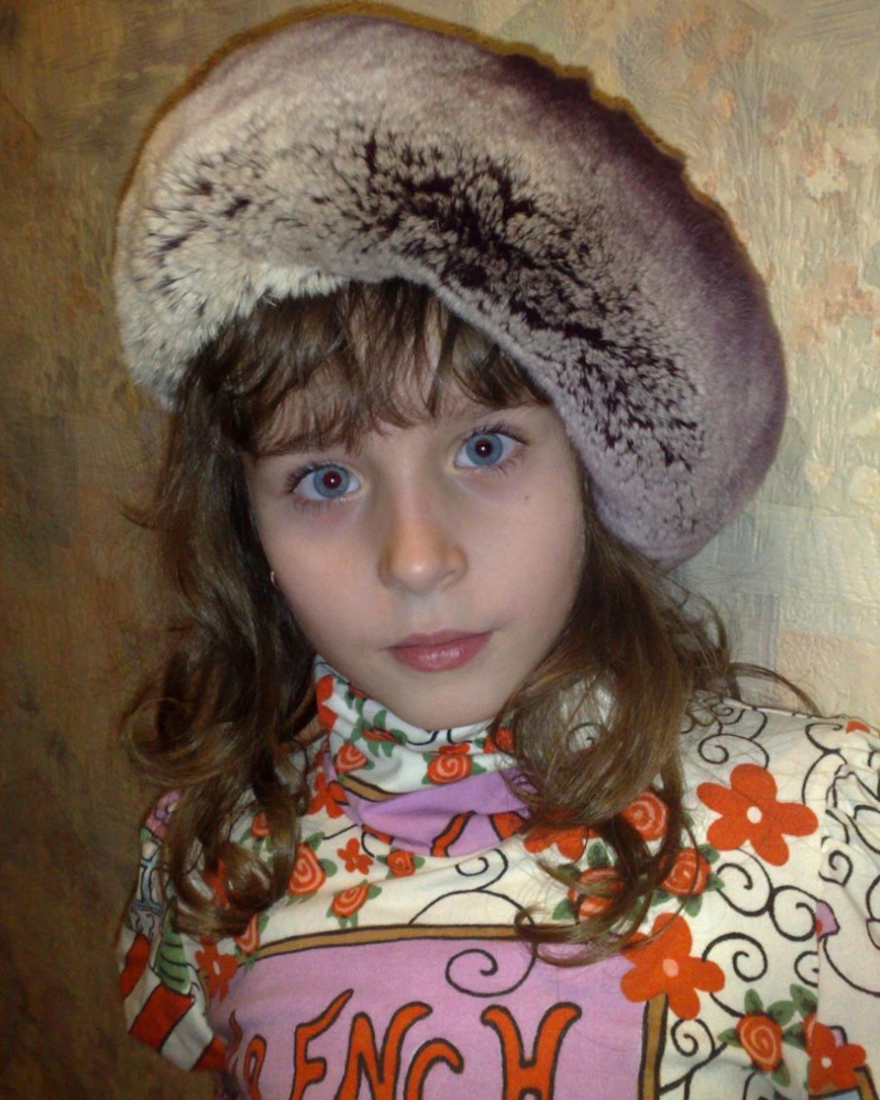 Адель Вейгель в детстве