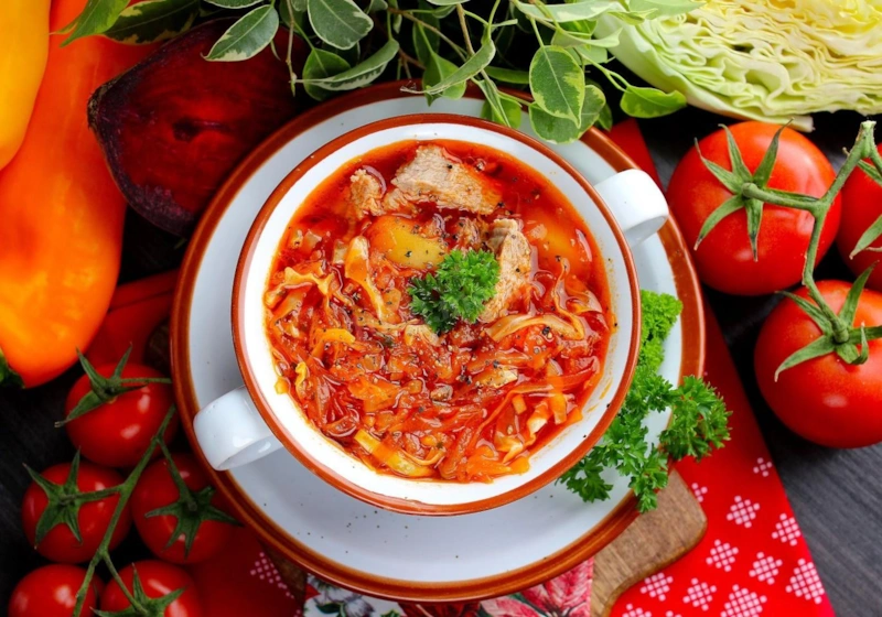 Флотский борщ: копченый аромат Флотский борщ: копченый аромат