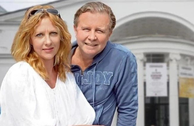 Елена Яковлева с мужем