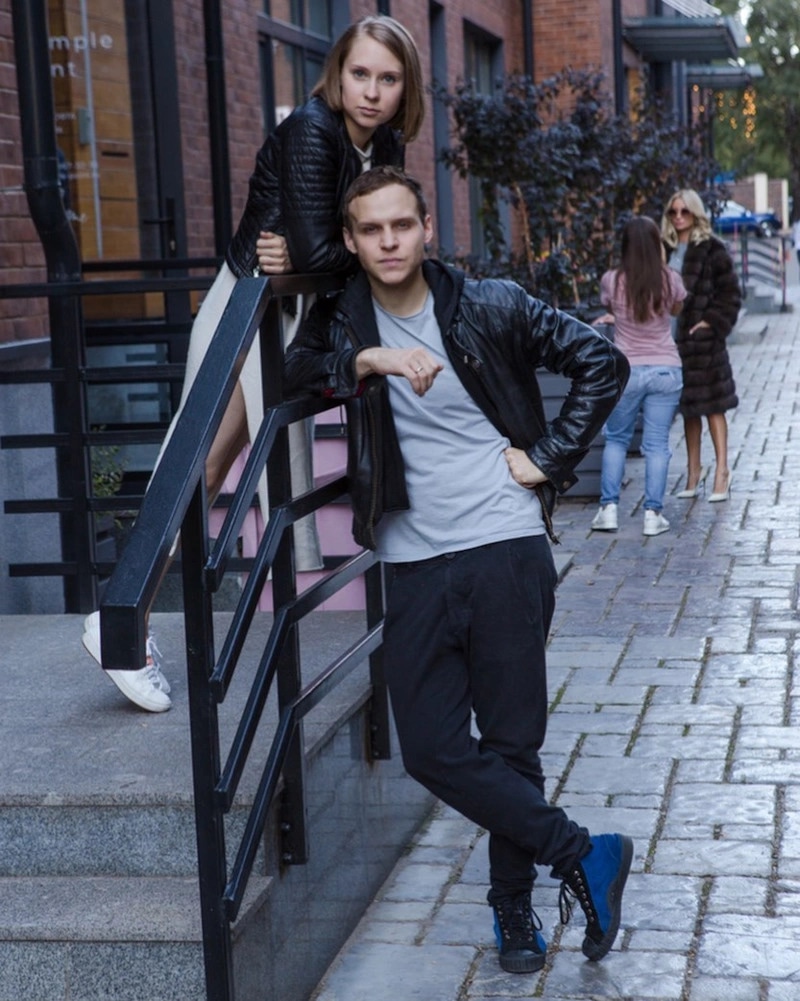 Надежда Лумпова и Данила Стеклов