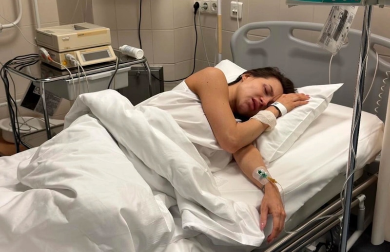 В Сети появилось фото Лерчек из больницы