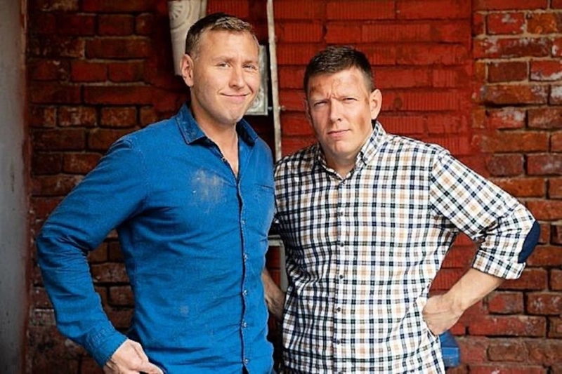 Сергей Лавыгин с Михаилом Тарабукиным