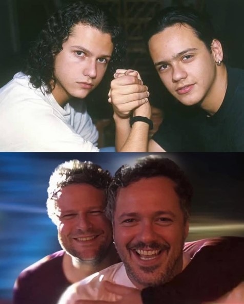 Селтон Мелу с братом Дантоном