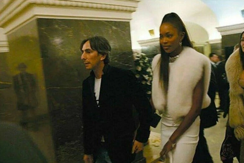 Умар Джабраилов и Наоми Кэмпбелл