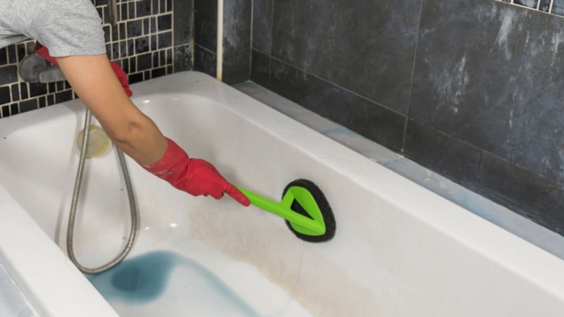 Чистая ванна: блеск без химии