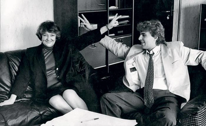 Ирена Лесневская в молодости