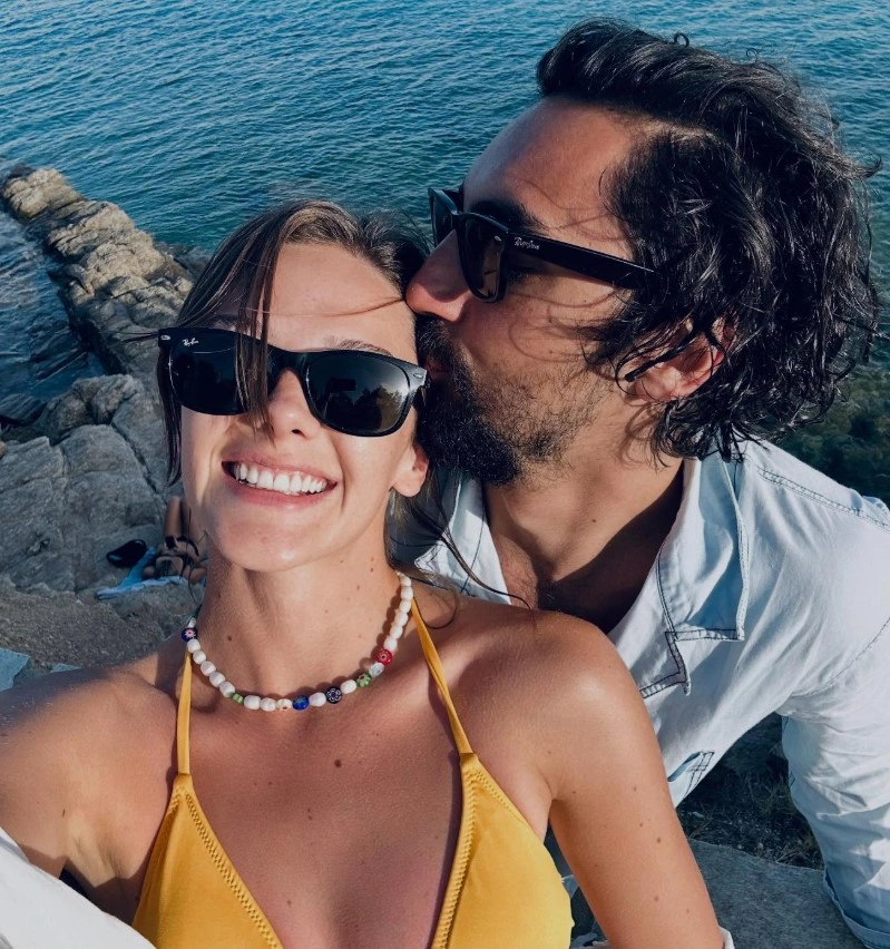 Алина Боз с мужем