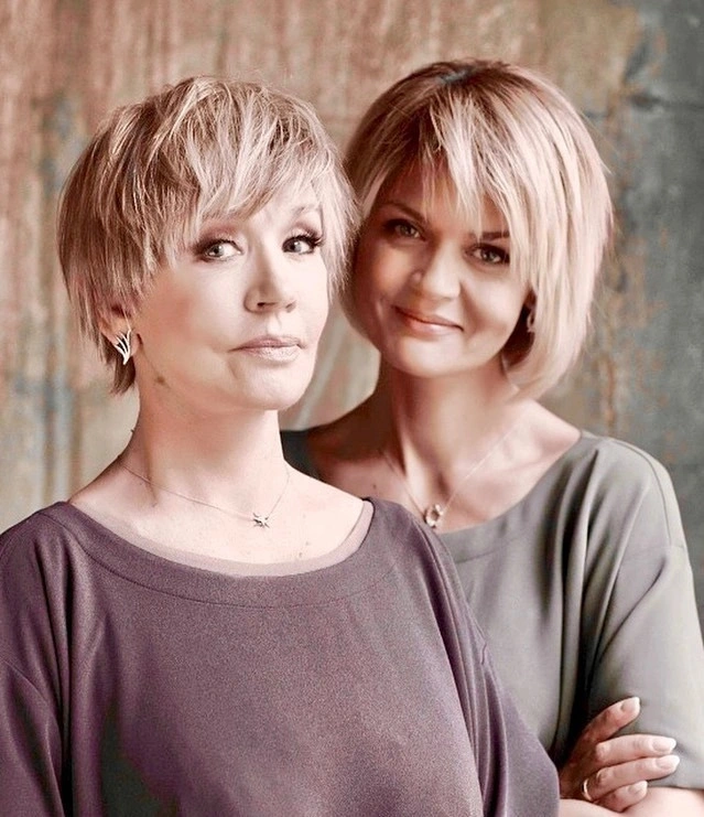 Юлия Меньшова и Вера Алентова Юлия Меньшова и Вера Алентова