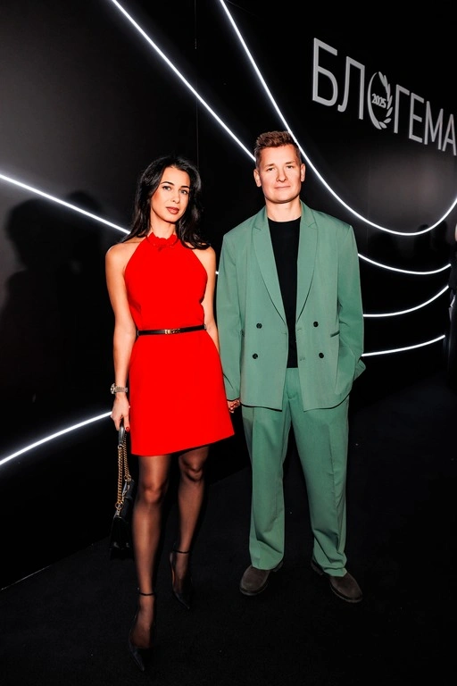 Александр Белькович с женой