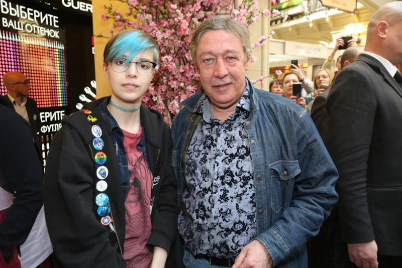 Анна Мария Ефремова и Михаил Ефремов