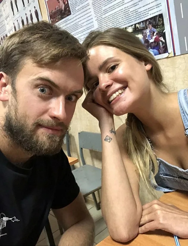 Петр Верзилов и Вероника Никульшина