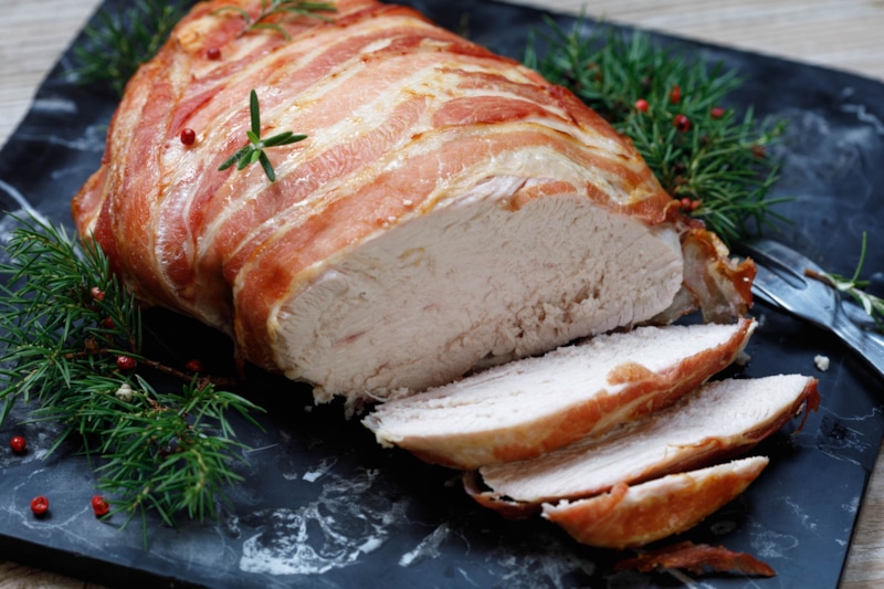 Праздничное мясо: буженина из индейки