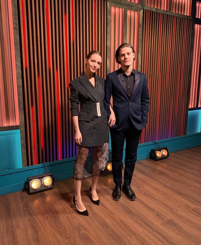 Юлия Хлынина и Павел Табаков