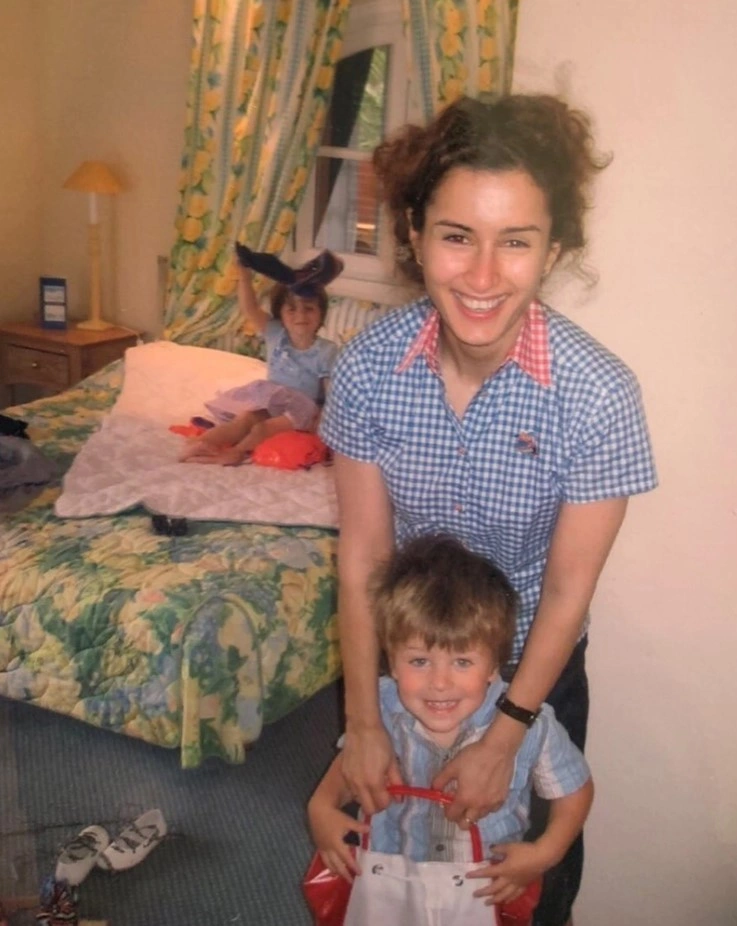 Тина Канделаки с детьми