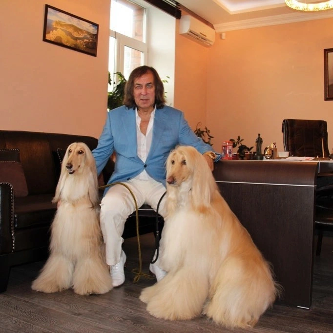 Александр Иншаков с собаками Александр Иншаков с собаками