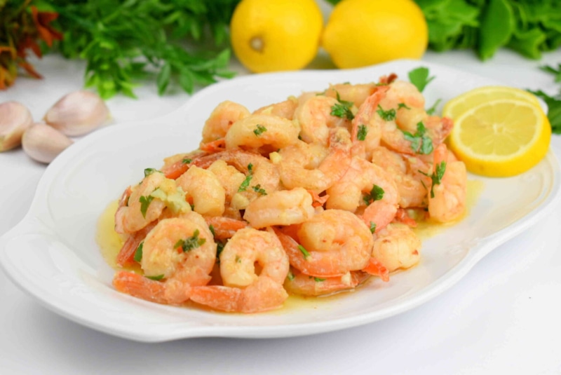 Креветки с апельсином: яркий соус