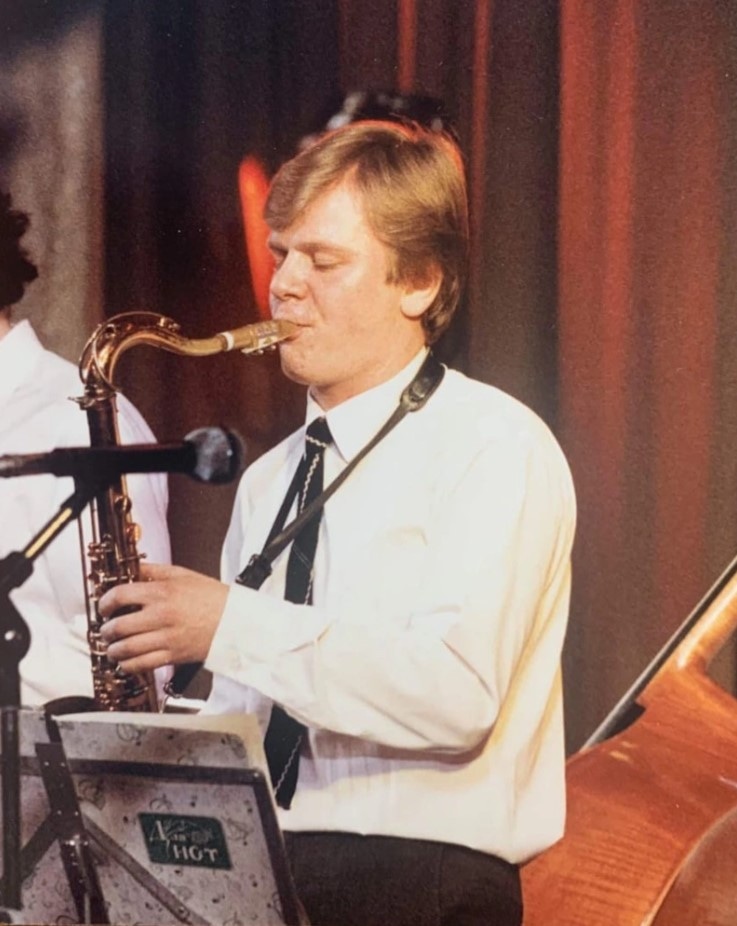 Игорь Бутман в молодости