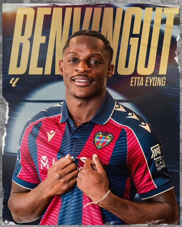 Карл Этта Эйонг — нападающий испанского клуба «Леванте»