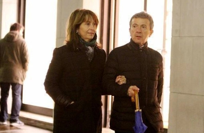 Пупо с женой