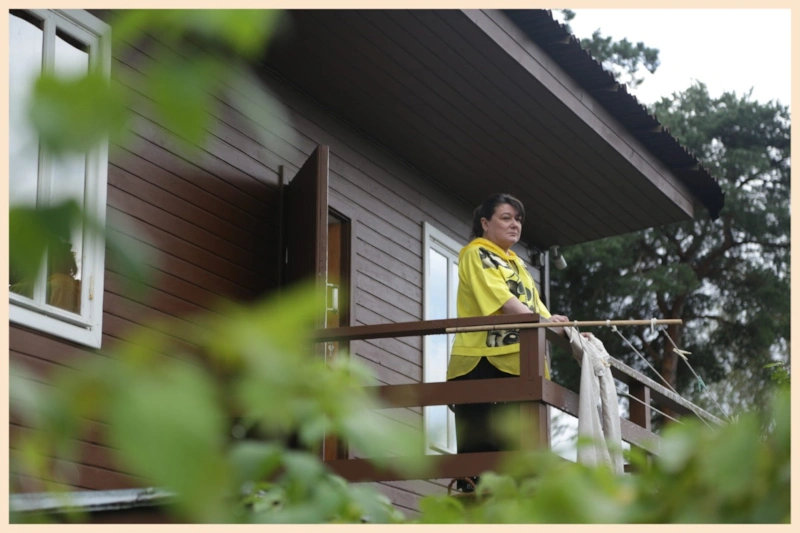 Анастасия Мельникова в сериале «Семейный подряд» Анастасия Мельникова в сериале «Семейный подряд»