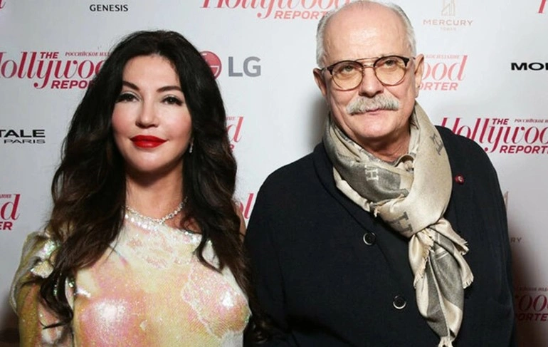 Мария Лемешева и Никита Михалков