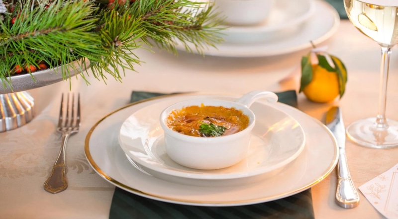 Праздничный жюльен: индейка со сливками