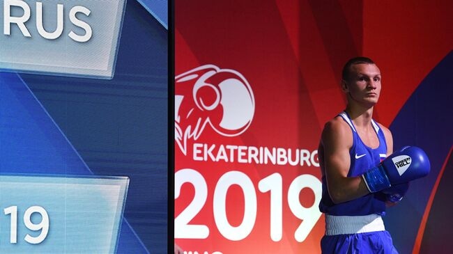 Илья Попов на чемпионате мира в Екатеринбурге