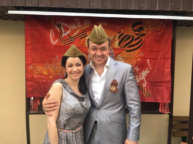 Любовь Тихомирова и Ласло Долински Любовь Тихомирова и Ласло Долински