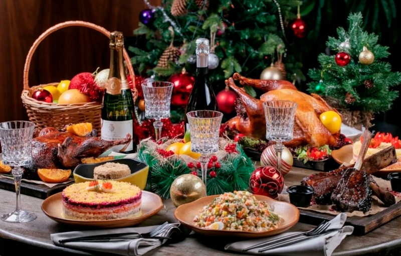 Новогодний салат: яркое седло Новогодний салат: яркое седло