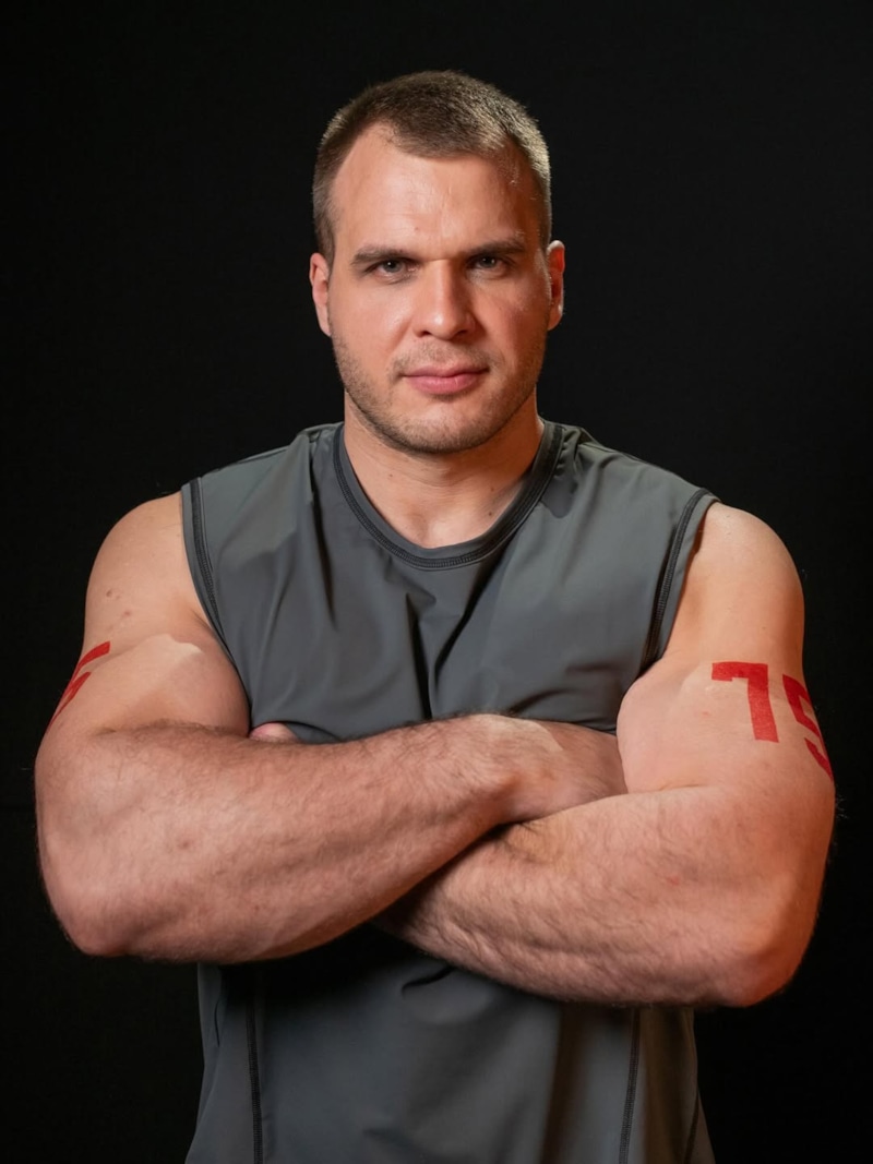 Артем Гришин — участник 3 сезона шоу «Титаны» Артем Гришин — участник 3 сезона шоу «Титаны»