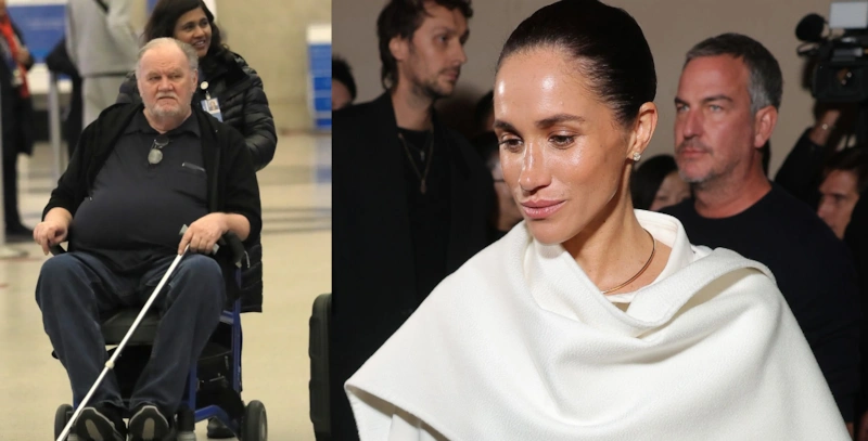 Отец Меган Маркл лишился ноги Отец Меган Маркл лишился ноги