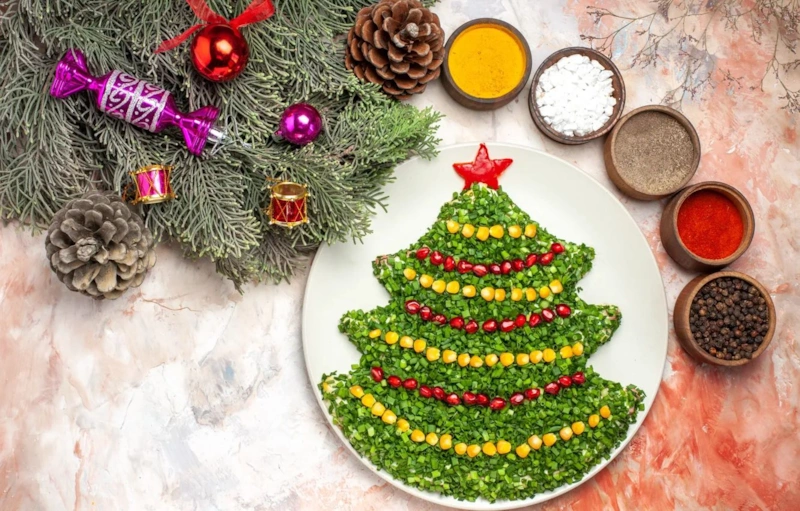 Елочка из печенья: новогодний декор Елочка из печенья: новогодний декор