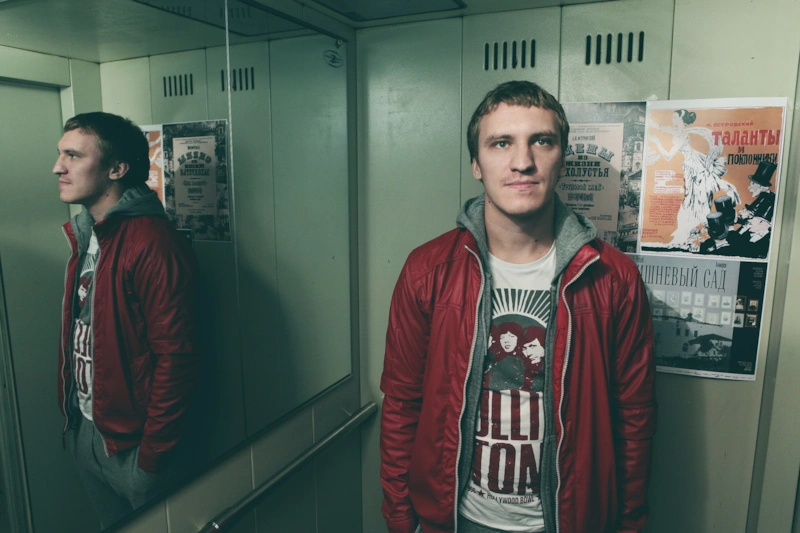 Илья Аксенов в молодости