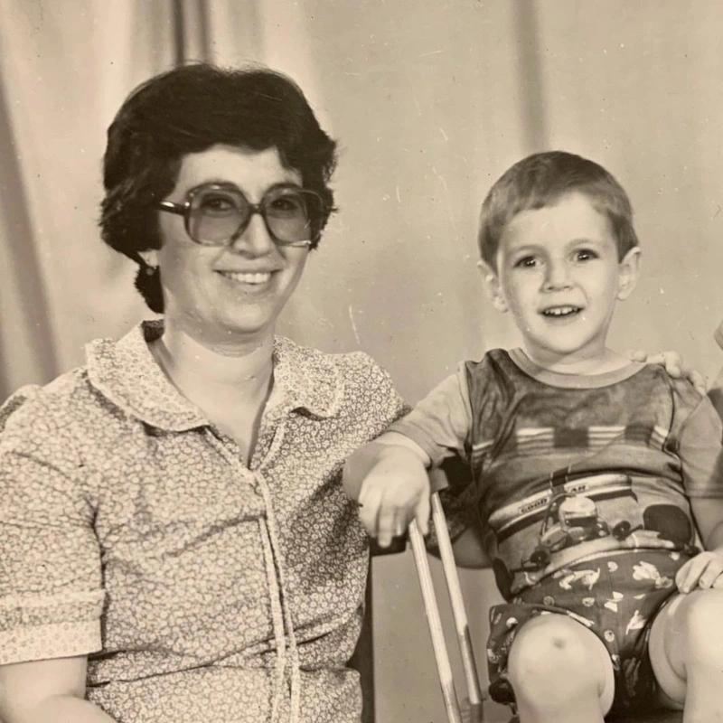 Марк Тишман в детстве Марк Тишман в детстве