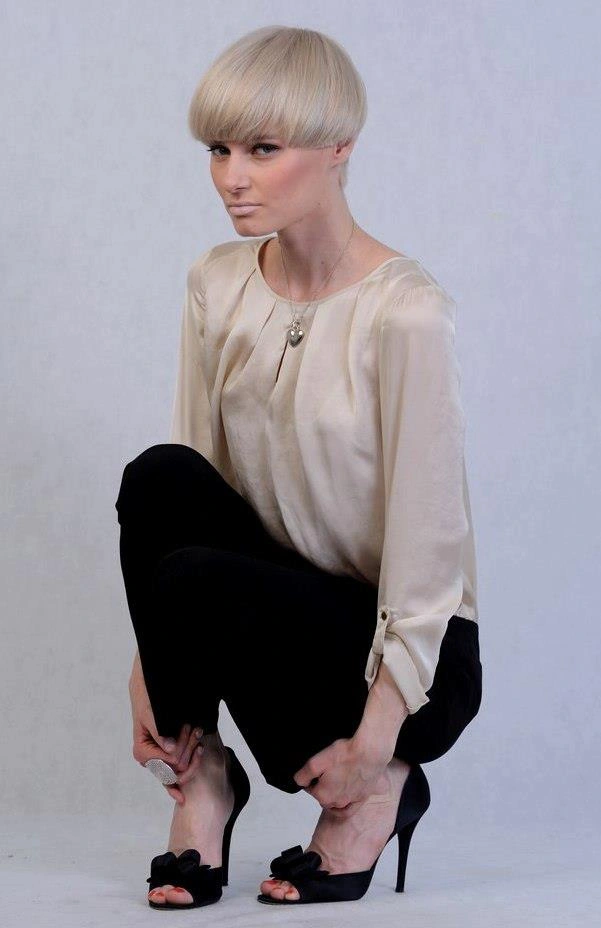 Алена Долбик в молодости