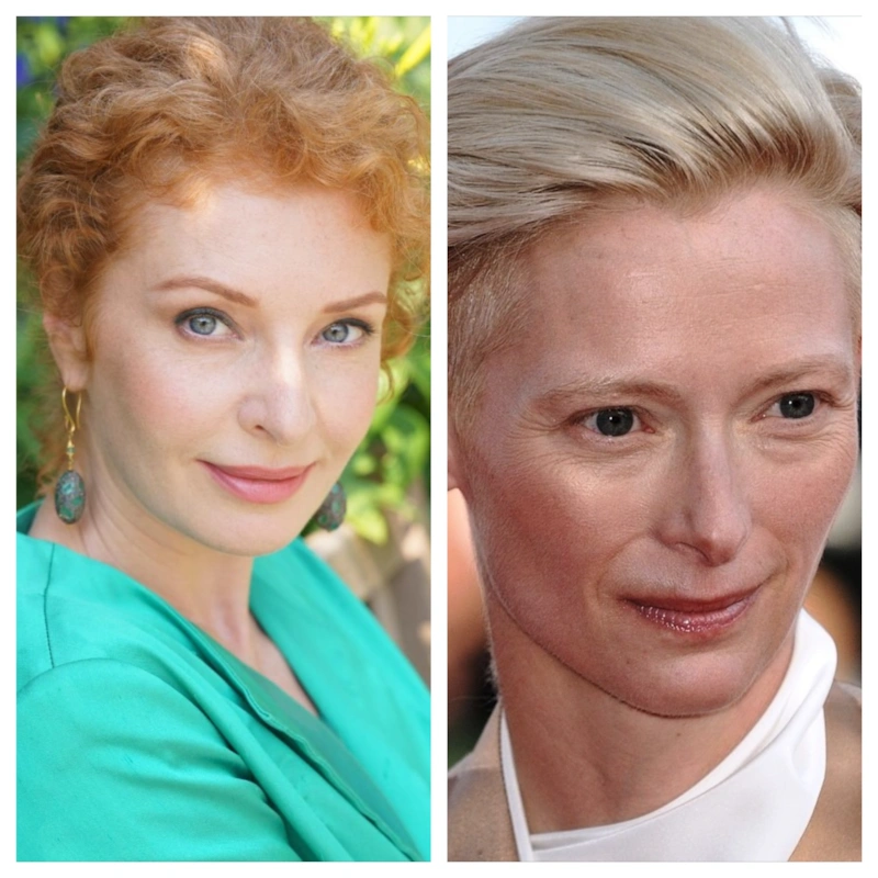 Амалия Мордвинова и Тильда Суинтон (похожи)