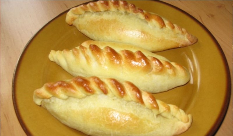 Литовская классика: кибинай с мясом