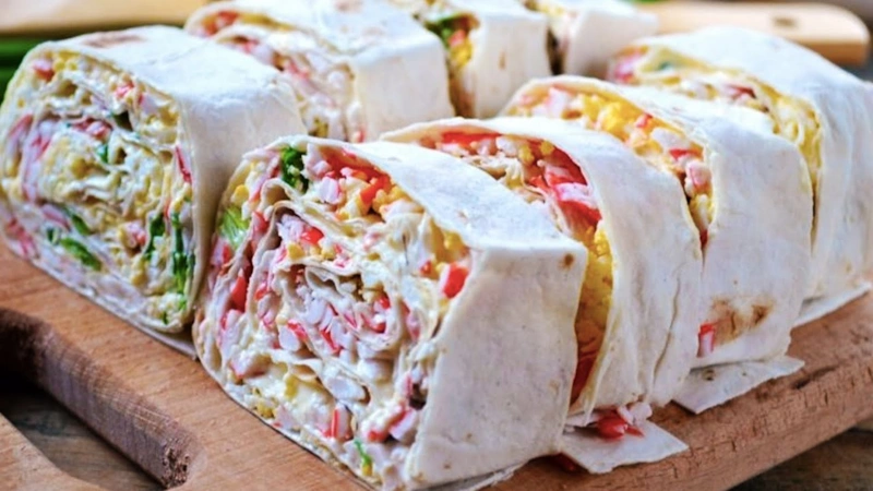 Праздничная закуска: лаваш и начинка Праздничная закуска: лаваш и начинка