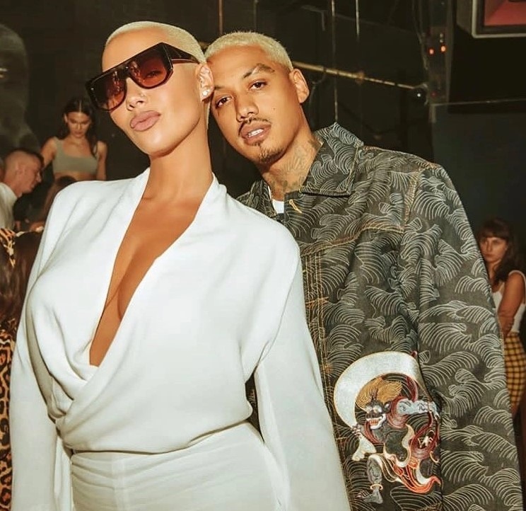 Александр Эдвардс и Эмбер Роуз