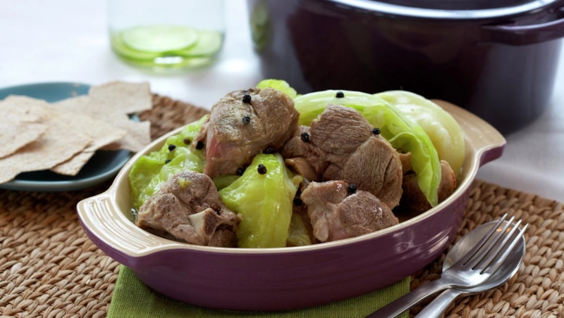 Форикол из Норвегии: баранина и капуста в рагу