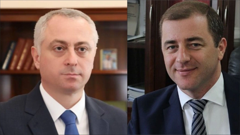 Бадра Гунба и Адгур Ардзинба