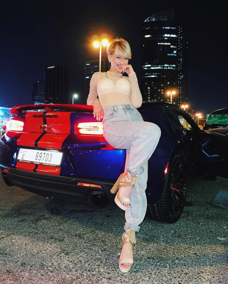 Зина Куприянович в Дубае