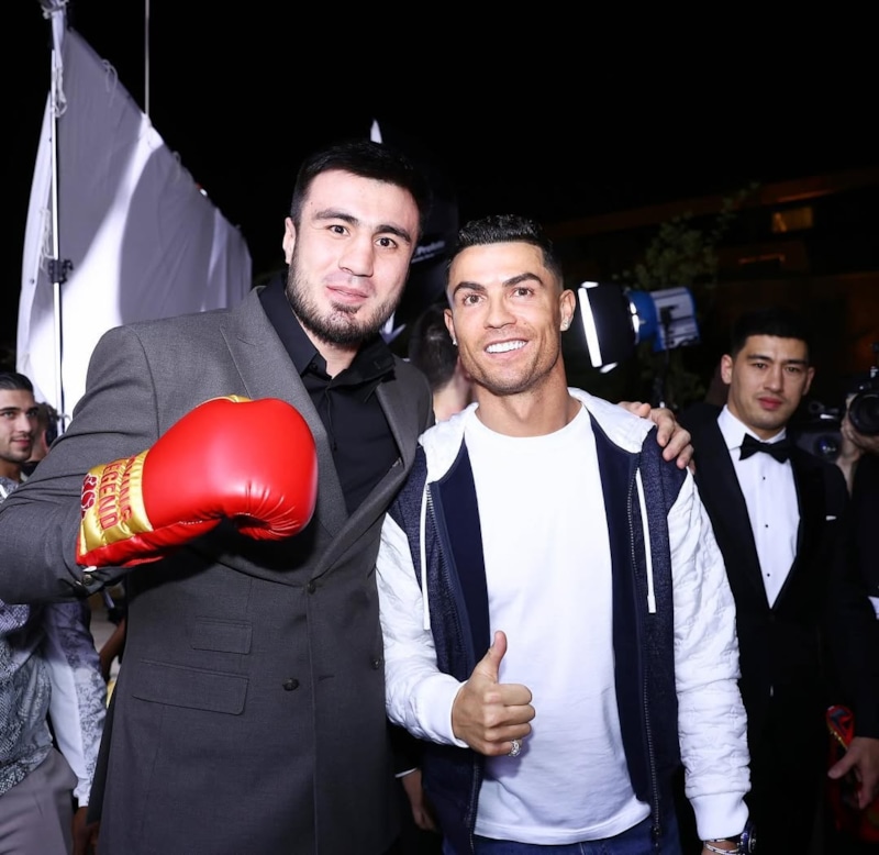 Баходир Джалолов и Криштиану Роналду