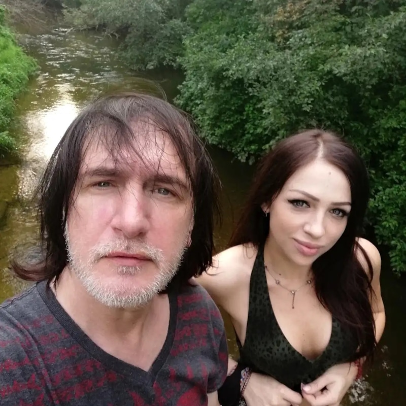 Роберт Остролуцкий с женой