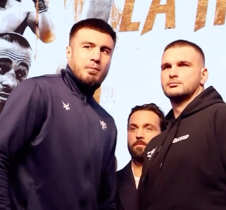 Баходир Джалолов и Давид Спилмонт